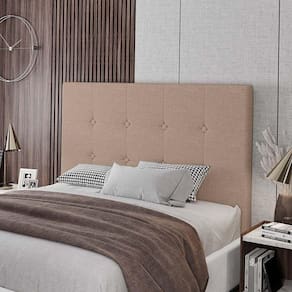 Cabeceira Cama Box Casal Queen Size Luana 160cm Linho Bege - Abmaza