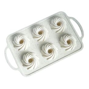 Forma para Cupcake Mimo SN23299 Silicone Branco com Alça