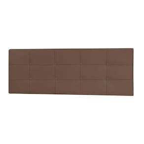 Cabeceira Painel Solteiro 0,90m Roma Corano Marrom - Pallazio