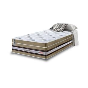 Colchão Solteiro De Molas Ensacadas Cama Inbox Select Euro Soft 88x188x32 Bege