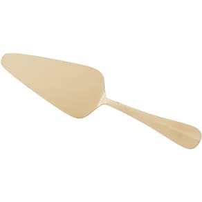 Espátula 25cm Inox Bolo Torta Sobremesa Servir Mesa Dourada