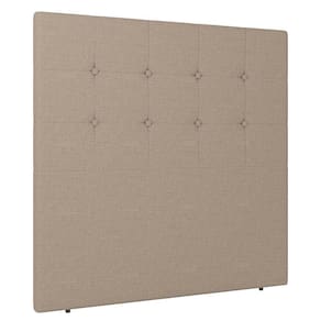 Cabeceira Cama Box Casal Luana 140cm Linho Bege