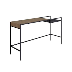 Aparador York Dinâmico 140cm Estrutura Preto Fosco