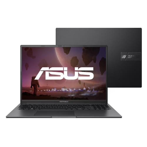 Notebook ASUS Vivobook 16X K3605ZF RTX 2050 Intel Core i5 12500H 16Gb Ram 512Gb SSD Linux KeepOS FHD 16" Preto - N1422