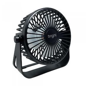 Mini Ventilador De Mesa Bright Usb 5W Cód.Vn001 Preto