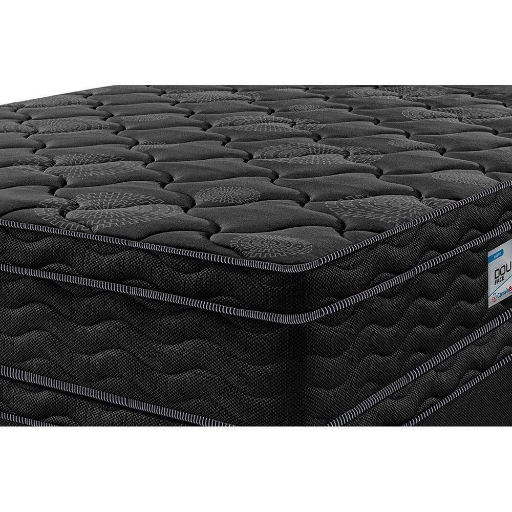 Cama Box King Colchão Ortopédico Black | Casas Bahia