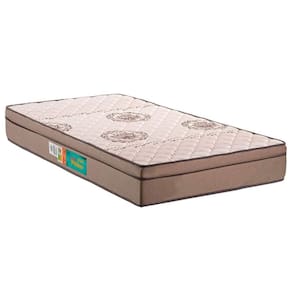 Colchão Solteiro Espuma D33 Pérola Euro Pillow Grey (88x188x24) - Polar