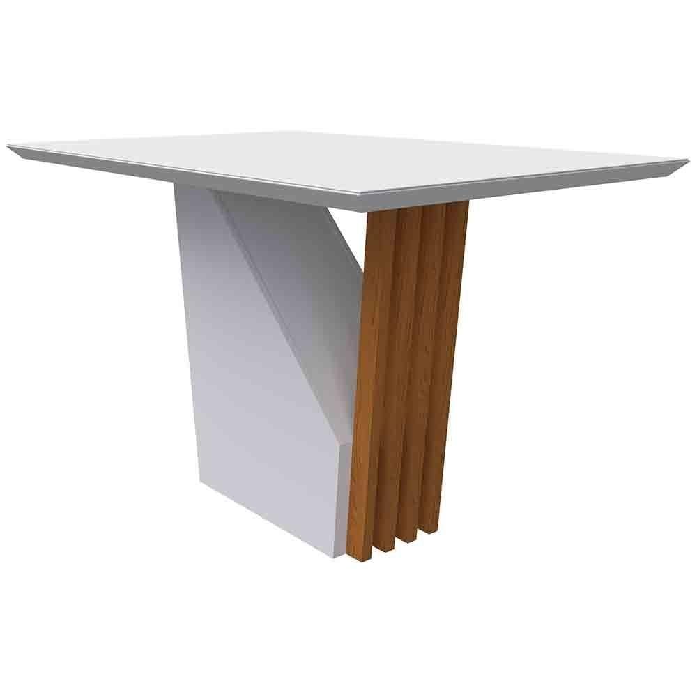 Mesa Veneza 120x80cm - Ypê/off White