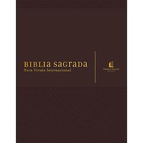 Bíblia NVI, Couro Soft, Marrom, Com Espaço para Anotações, Leitura Perfeita