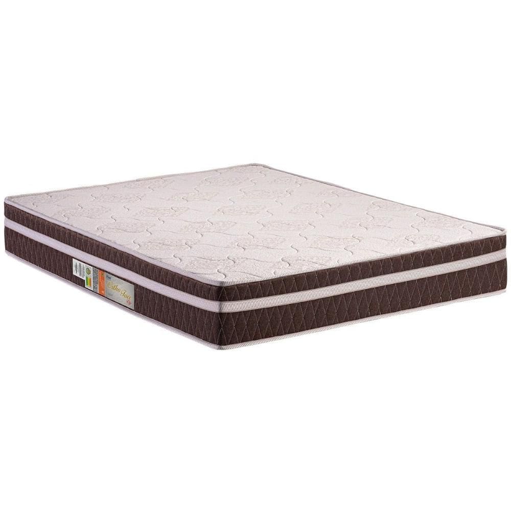 Colchão Viúva Ortopédico D28 / EP Anatômico Orthoface Vip Euro Pillow Brown (128x188x30) - Polar