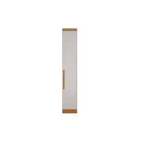 Módulo de Quarto Casal Guarda Roupa Rizon c/ 1 Porta Freijó/FendiOff - Novo Horizonte
