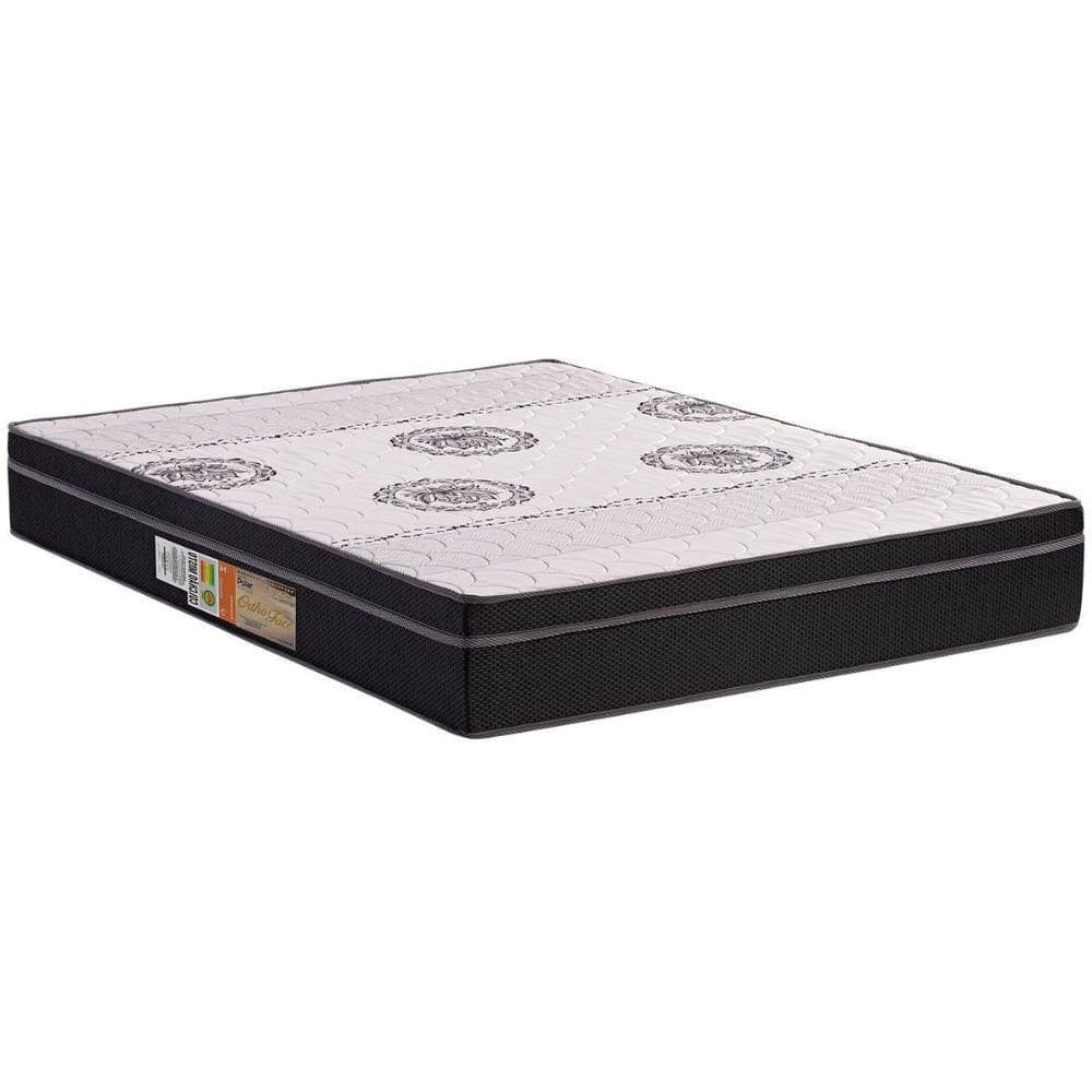 Colchão Queen Ortopédico D28 / EP Anatômico Orthoface Euro Pillow Brown (158x198x30) - Polar