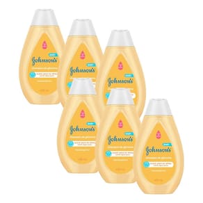 Kit com 6 Shampoo Johnson`s Baby Regular 400 ml