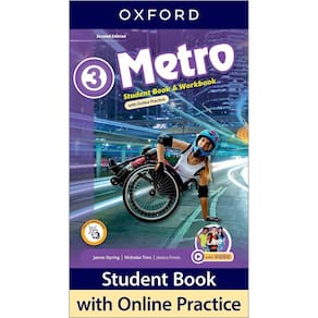 Metro 3 - Student`s Book With Online Practice - Second Edition