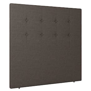 Cabeceira Cama Box Casal Luana 140cm Linho Marrom