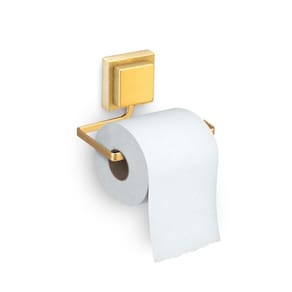 Porta Papel Higiênico Adesivo Dupla Face 3M Dourado Fosco - 3244 Arthi