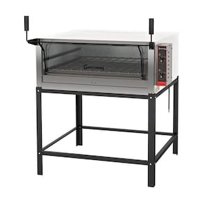 Forno De Lastro Elétrico Fle950pg Gastromaq Forno Elétrico Com Porta Guilhotina 220v
