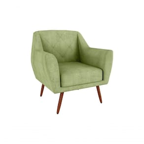 Poltrona Cadeira Decorativa Escritório Veneza Matrix Oliva