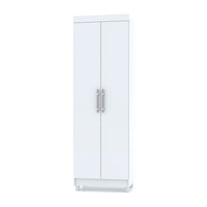 Armário Multiuso Lavanderia 02 Portas Aline Branco - Pallazio