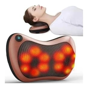 Almofada de massagem e massageador para pescoço, pernas e lombar