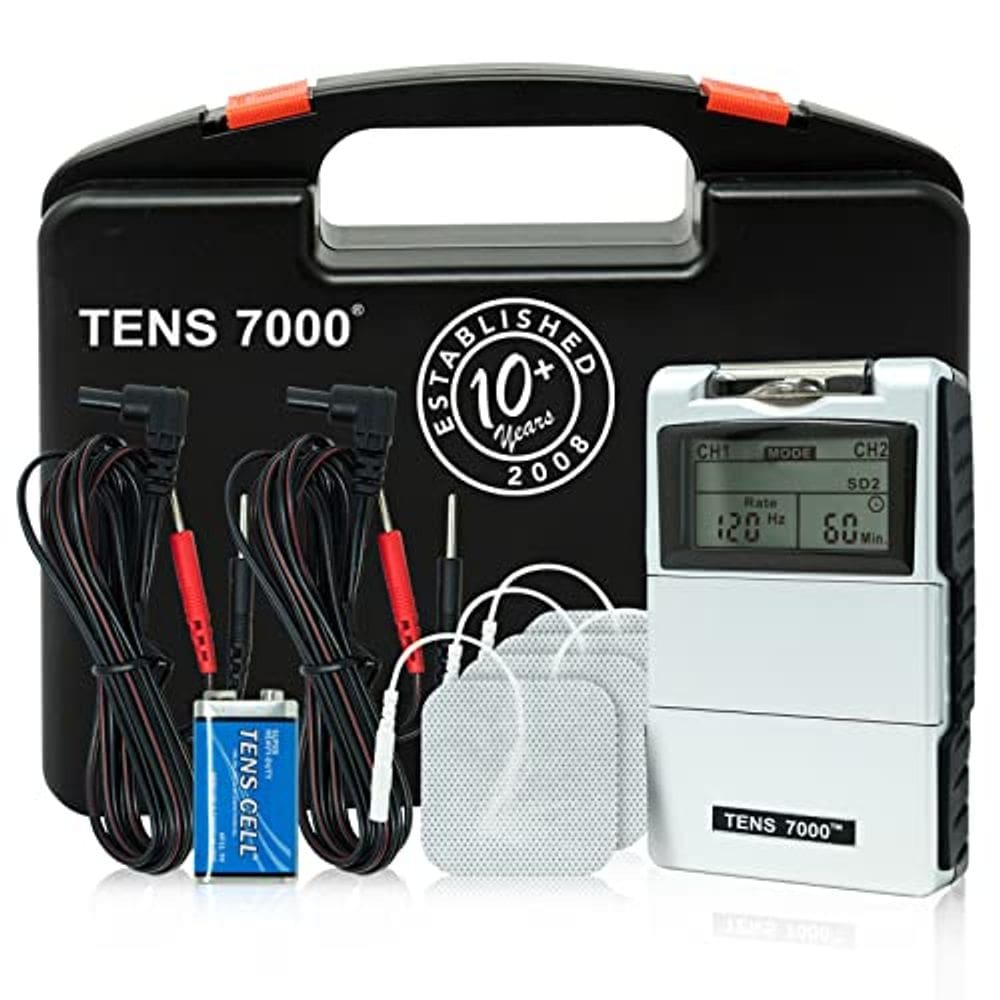 Estimulador Muscular TENS 7000 com acessórios