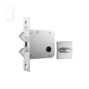 Fechadura Stam Correr/Bater Banheiro 1006s Cromado