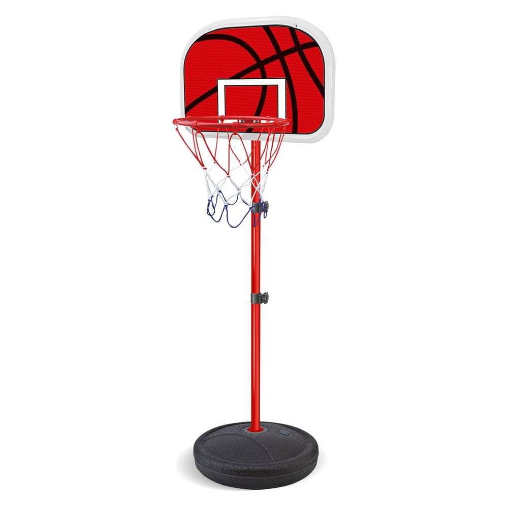 Cesta De Basquete Infantil De Metal Ajustável Até 2 Metros