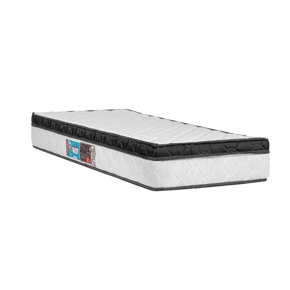 Colchão Castor Solteiro Montblanc Euro One Face D45 100x200x25cm