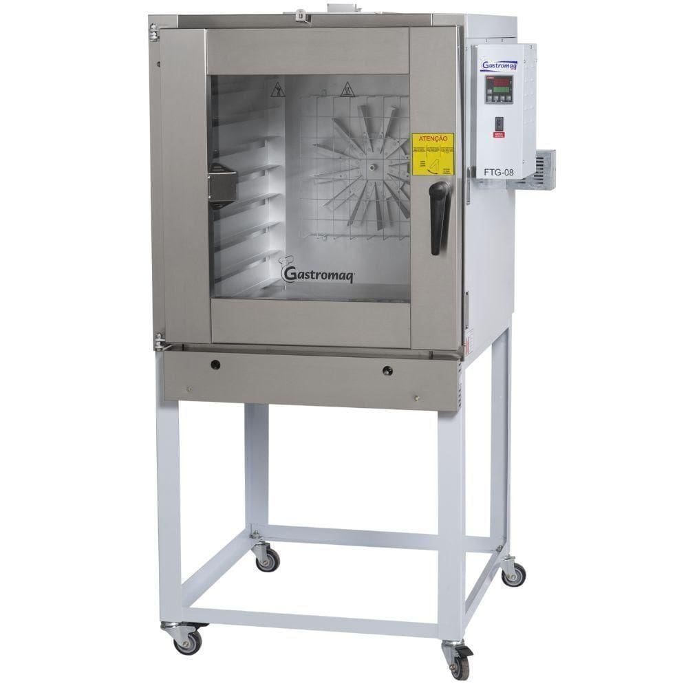Forno Turbo á Gas 8 Assadeiras Ftg8 Gastromaq Forno Epóxi 220v