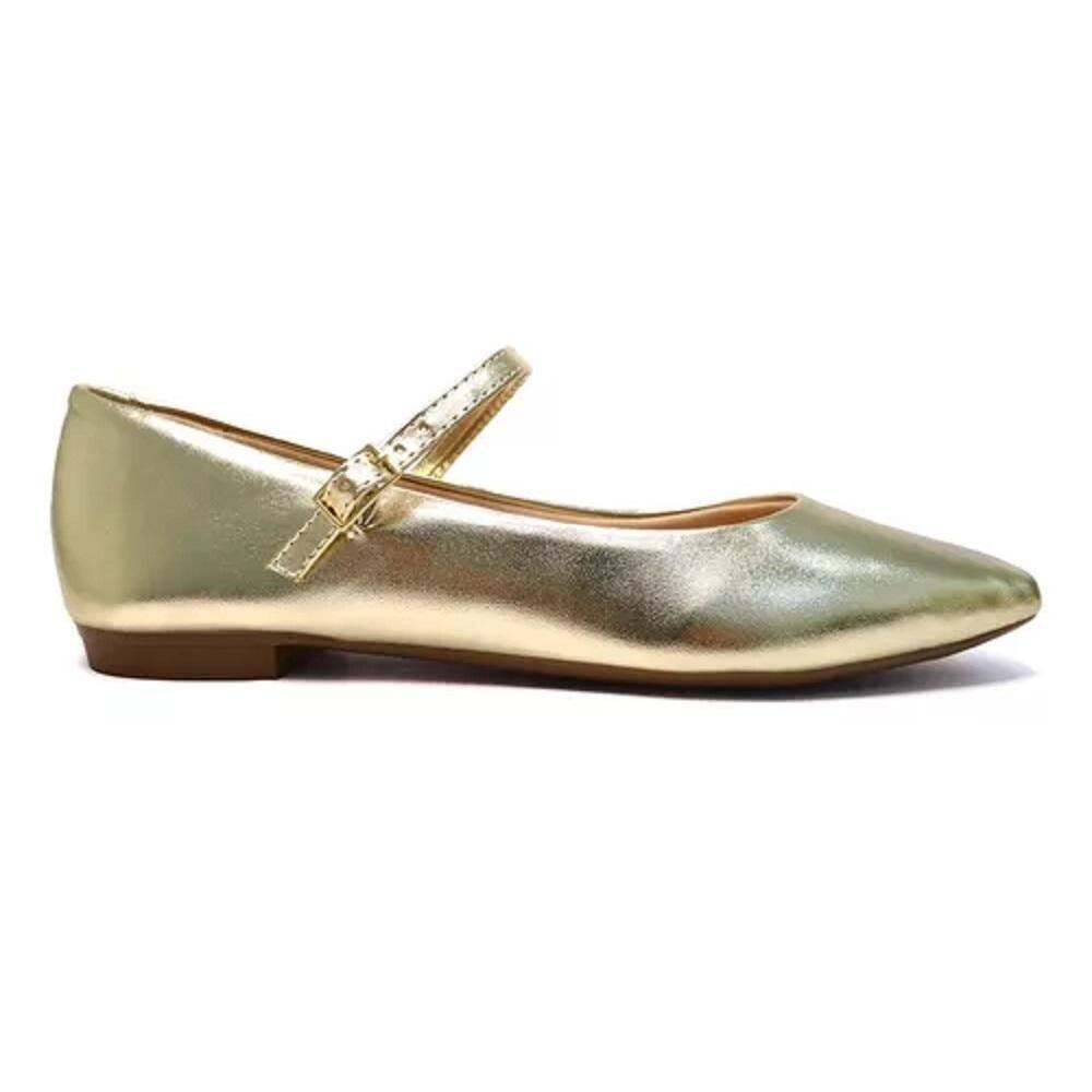 Sapatilha Feminina Boneca Sua Cia Napa 8222.14996 - 39 - Amarelo Ouro