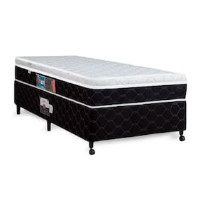 Cama Box + Colchão Castor Solteiro Montblanc One Face D33 100x200x52cm