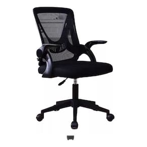 Cadeira De Escritório Giratória Black Tela Mesh Até 120kg