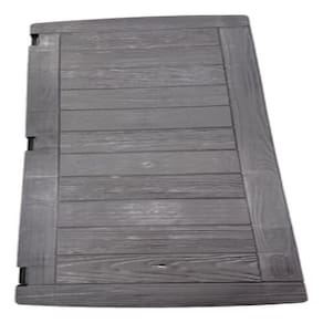 Baú Organizador Com Rodas Plástico 270 L 118x45x57cm - Keter