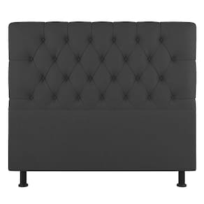Cabeceira Cama Box Casal Nice 140cm Linho Cinza - Abmaza