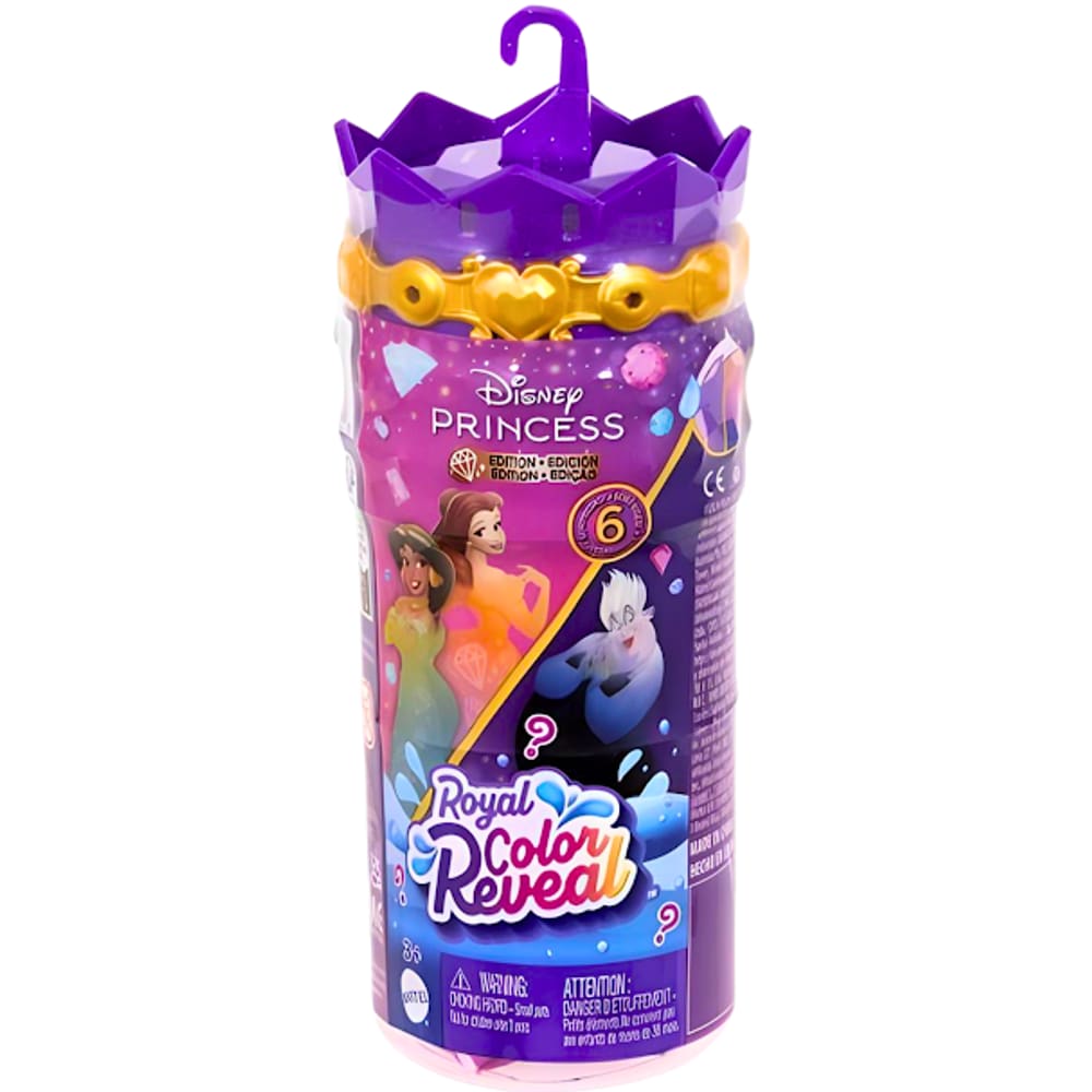 Boneca Disney Princesas e Vilas Reveal 2 HWX09 Mattel