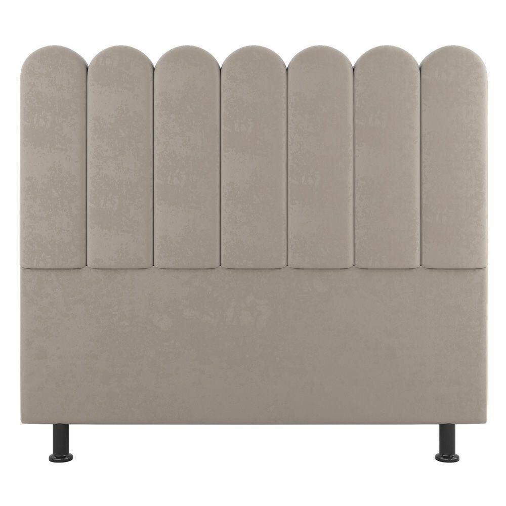 Cabeceira Cama Box Casal Lana 140cm Linho Bege - Abmaza