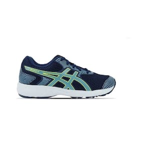 Tênis Asics Buzz 4 Infantil - Azul e Amarelo