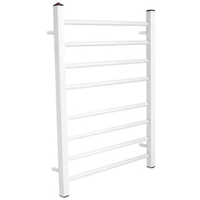 Toalheiro Térmico 2 Toalhas Com Fio Lado Esquerdo Classic Duo02b Toalheiro Duplo Branco Bivolt