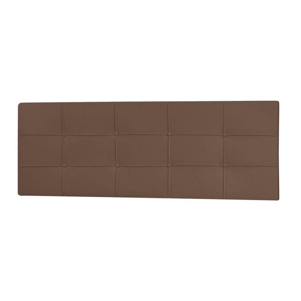 Cabeceira Painel Casal 1,40m Roma Corano - Pallazio Cor Marrom