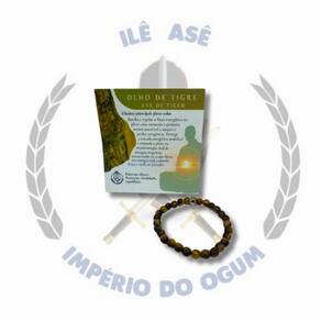 Pulseira Pedra Natural - Olho De Tigre