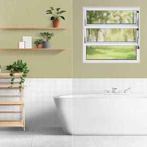 Vitro Basculante Linha Modular 80x80 Branco