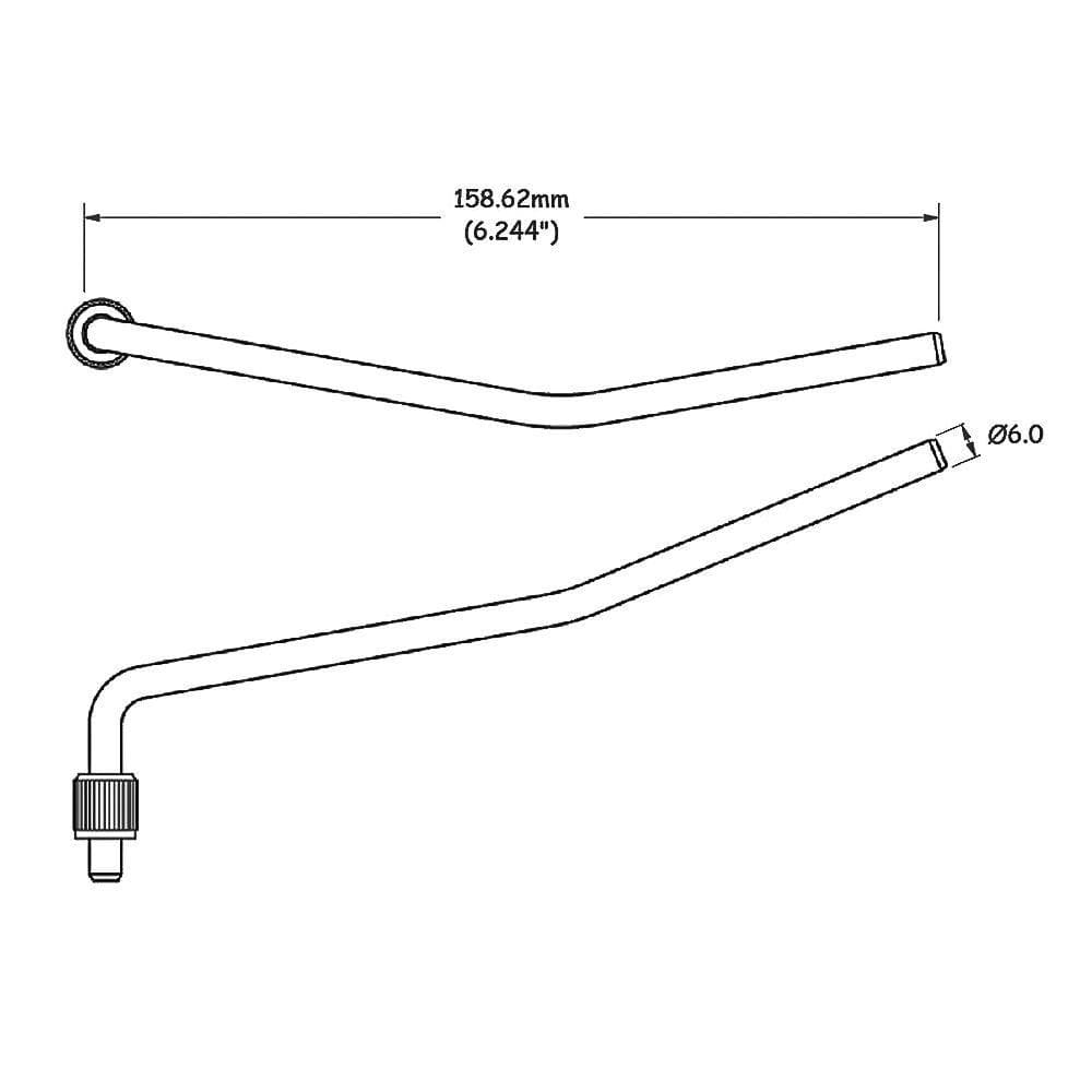 Alavanca Ponte Floyd Rose Cromada Fosca Spirit HFT20-MC [F035]