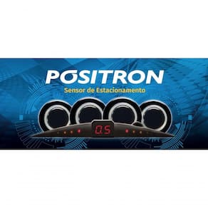 Sensor De Estacionamento Positron 4 Sensores Ps220 Branco