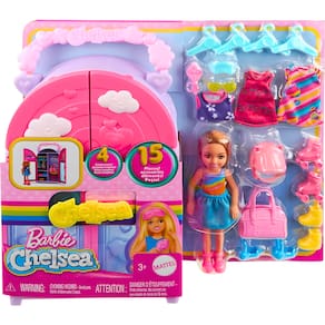 Boneca Barbie Family Closet Da Chelsea HXN03 Mattel