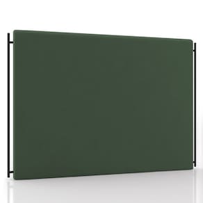 Cabeceira Cama Box Casal 140cm Oscar P02 Veludo Verde - Mpozenato