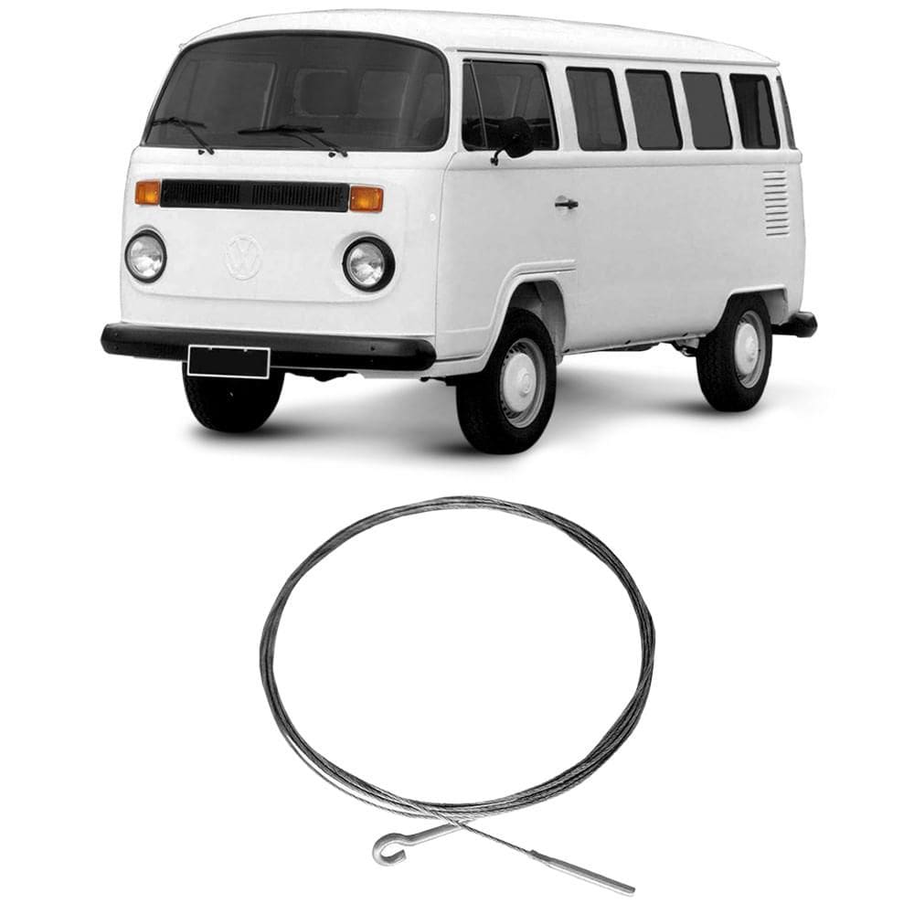 Cabo Comando Acelerador Kombi 60 a 2013 Dianteiro Motorista