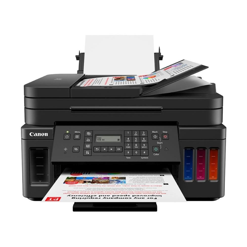 Multifuncional Canon Mega Tank G7010 - USB, Ethernet, Wi-Fi - Impressora, Copiadora, Scanner