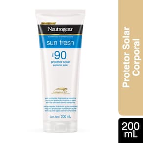 Protetor Solar Corporal Neutrogena Sun Fresh FPS90 200ml