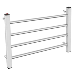 Toalheiro Térmico 1 Toalha Com Fio Lado Esquerdo Classic Uno02b Toalheiro Unitário Cromado Bivolt