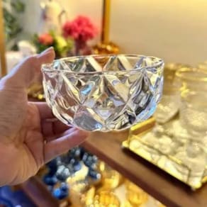 Bowl de Cristal  Diamond 11cm x 5,5cm
